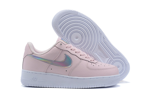 Women's Air Force 1 Low Top Pink Shoes 085